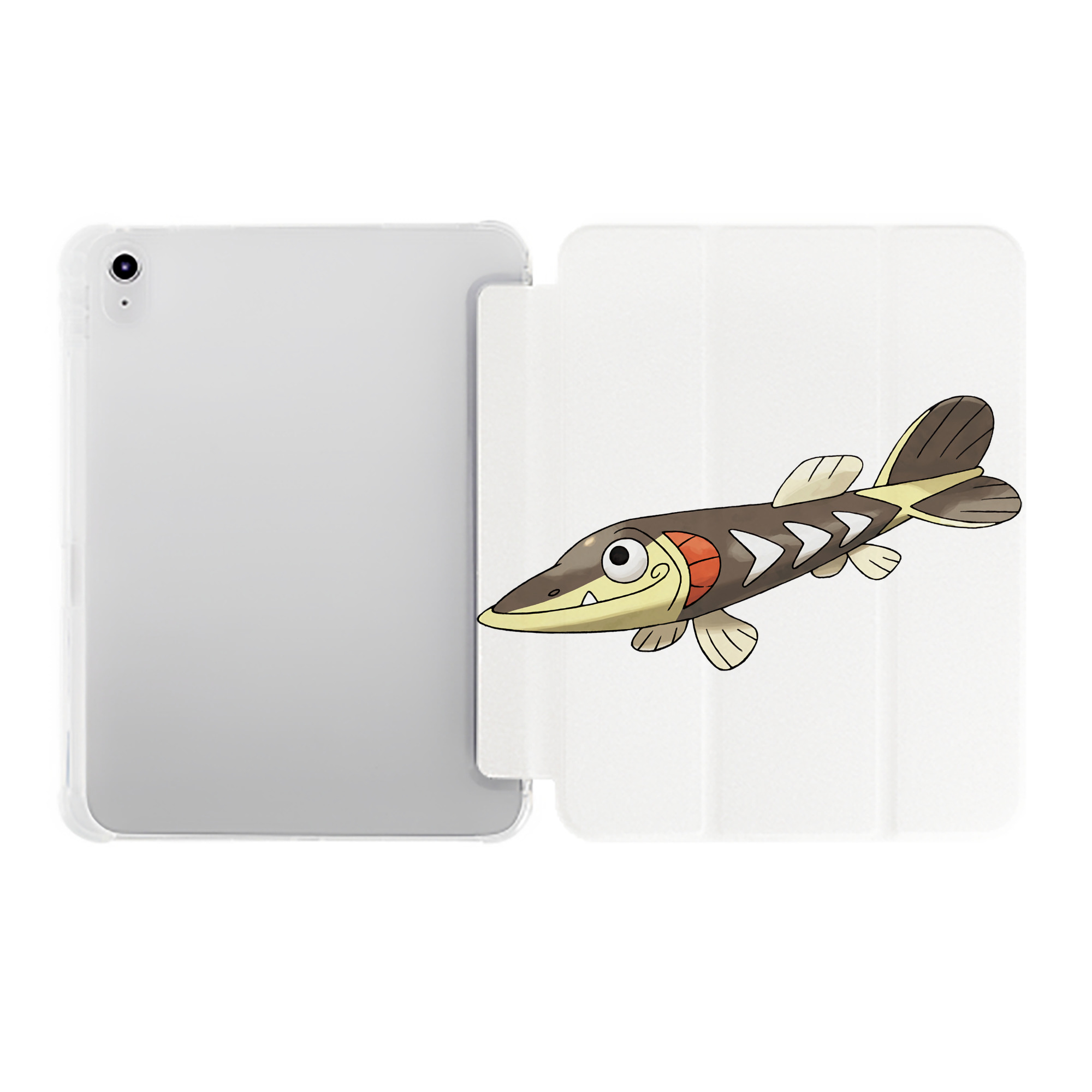 （画像用） ポケットモンスター Pokémon IPad ケース ペン収納付き 三つ折りスタンド PUレザー×シリコン 対応機種9.5/10.5/10.9インチ